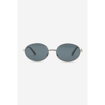 Oval Sunglasses With Metal Frame