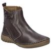 Stiefelette JOSEF SEIBEL "Felicia 11", Damen, Gr. 38, braun, Ziegenleder, unifarben, sportlich, Schuhe, Winterboots, Komfortschuh, Stiefel mit Innenreißverschluss