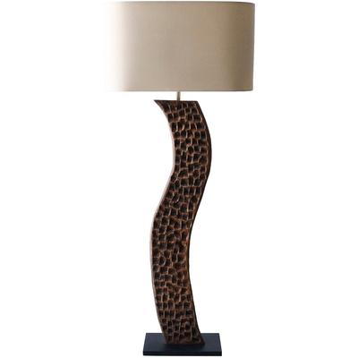 SALESFEVER Stehlampe "Akazie", beige (natur, weiß), H: 171,00cm, Lampen, handgefertigt Image