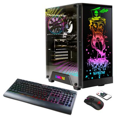 GAMEMAX Gaming-PC "Rockstar 7385", schwarz, Microsoft Windows 11 Home (64 Bit), 32 GB RAM 2000 GB SSD, Computer, Windows 11