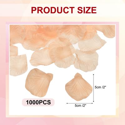1000Pcs Artificial Rose Petals Silk Flower Decoration