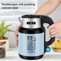 Bollitore elettrico con spegnimento automatico intelligente a temperatura costante Bollitore elettrico in acciaio inossidabile da 3 litri Isolamento a doppio strato