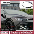 Per VW Golf 8 MK 8 R-Line / GTI 2020-2024 Auto Nero/ROSSO/BLU/GRIGIO/BIANCO Paraurti Anteriore Side Splitter Spoiler Trim Fendinebbia Canard