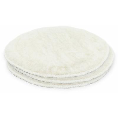 150mm Polierpad Wollpad Polierfell Wollpuffer für Autopoliermaschinen (3x) - Bituxx Image