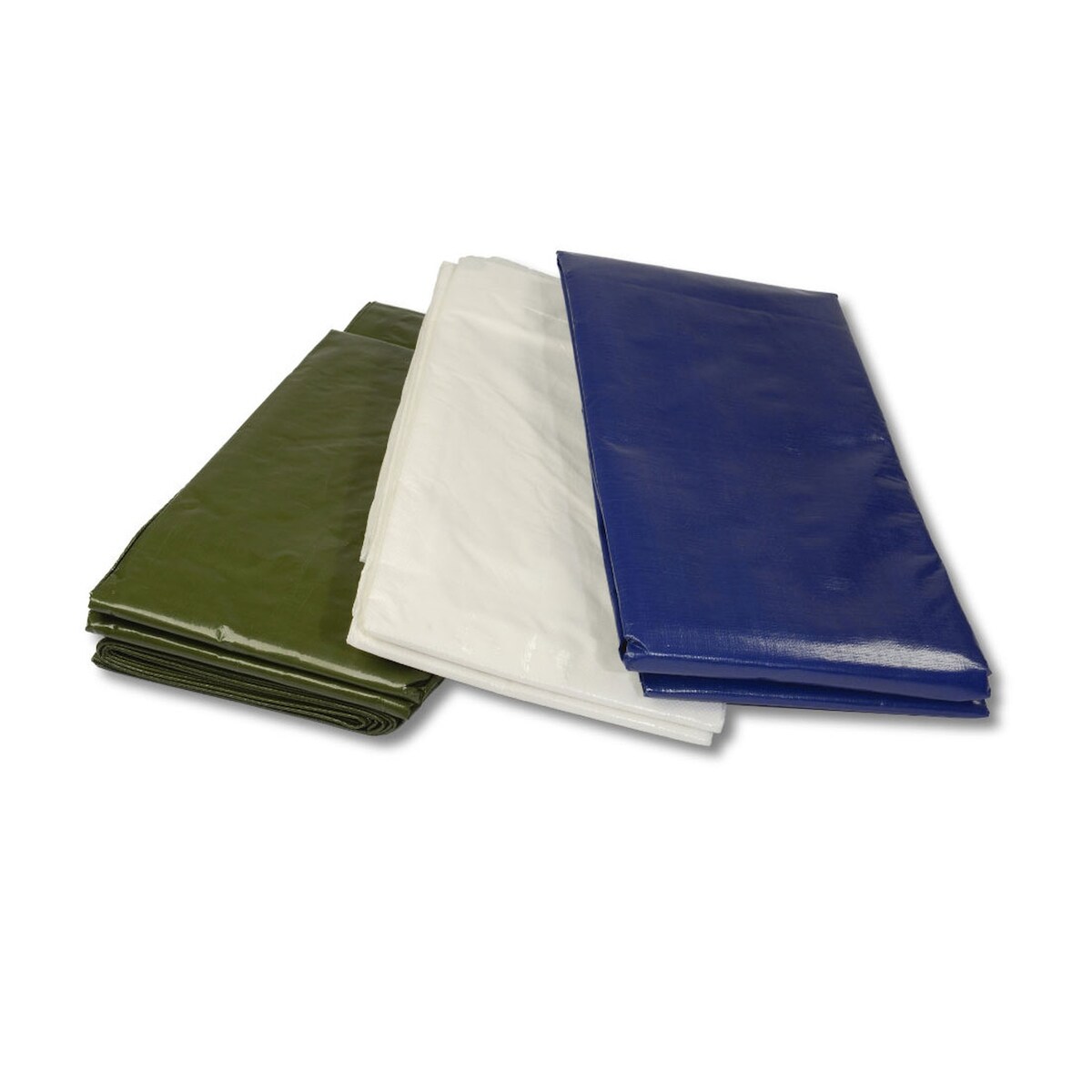 VEPATIM Gewebeplane Abdeckplane Schutzplane 4 x 6m grün reißfest wasserdicht 250g/m2 Image