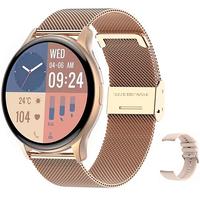 Imosi Herren Smart Watch HK89 1.43 AMOLED Anrufbeantworter Uhr Always On Display IP68 wasserdichte Sport Smartwatch für Damen und Herren