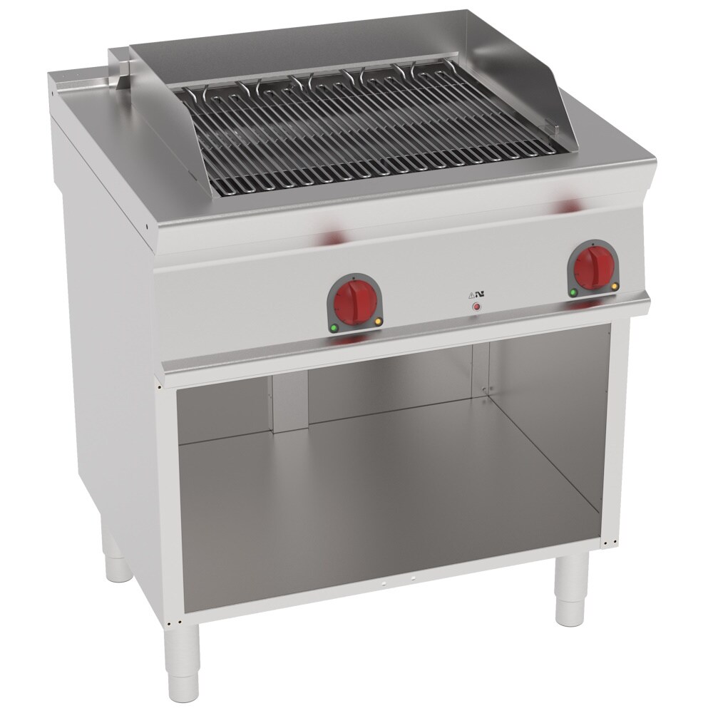 Elektrischer bbq-dampfgrill auf ständer - 800x700x900 mm - 8200 W 400/3V - 47371617 Eurast Image