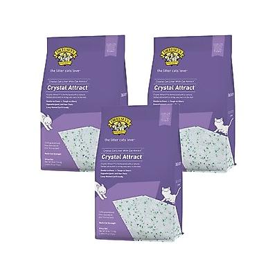 Dr. Elsey's Crystal Attract Long-Hair Crystal Cat Litter, 8-lb bag, bundle of 3