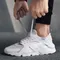 Scarpe da corsa per uomo Sneakers imbottitura traspirante scarpe da Basket nere moda Outdoor Jogging scarpe da Basket sportive Casual