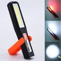 Lampe de travail LED COB puissante, lampe mécanique de Garage de voiture, lampe de poche Rechargeable par USB, torche magnétique, lumière d'urgence, lumière d'avertissement