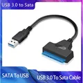 Nuovo cavo da SATA a USB 3.0/2.0 tipo c Supporto da 2,5 pollici HDD esterno SSD Cavo adattatore per