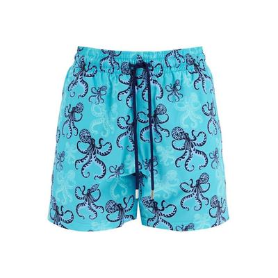 Poulpes Swim Shorts - Blue - Vilebrequin Beachwear