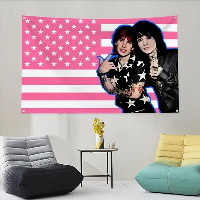 Funny Tapestry Wallart Jake Webber Johnny Gilbert Home Flag Garden Outdoor Decor Flags for Bedrooms