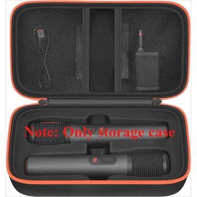 (Case only) Bluetooth Microphone Wireless Case Compatible with JBL PartyBox Wireless Mic-2X Digital Microphones, Mic Box