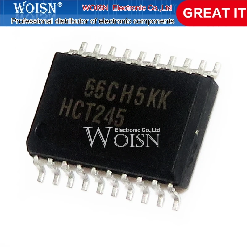10-teiliger Chipsatz 74 hct245d 74 hct245 sop-20-7,2mm Image