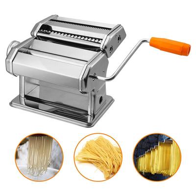 Swanew - Nudelmaschine aus Edelstahl Pastamaker Pastamaschine Die Nudel Maschine für frische Pasta