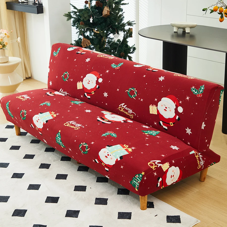 2024 Weihnachtsgeschenk neue elastische All-Inclusive-Schlafsofa-Abdeckung staubdicht rutschfest schmutzabweisend Sofabezug heißer Verkauf Sofabezüge