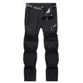Per uomo Pantaloni da escursionismo Estate Esterno Impermeabile Delicato sulla Pelle Comodità Asciugatura Rapida Pantaloni Tasca con cerniera Grigio scuro Nero Spandex Caccia Pesca Arrampicata M L XL