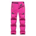 Per donna Pantaloni da escursione Tinta unica Estate Esterno Comfort Asciugatura rapida Leggero Traspirante Pantaloni Nero Rosso rosa Caccia Pesca Scalate S M L XL XXL / Resistenza all'usura