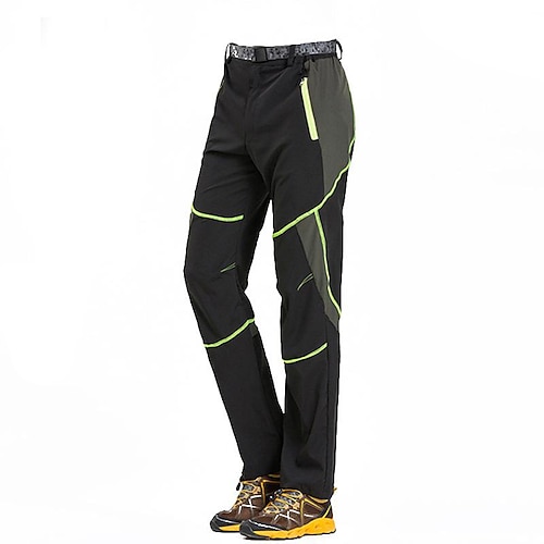 Per uomo Pantaloni da escursionismo Estate Esterno Antivento Asciugatura Rapida Leggero Traspirante Pantaloni NeroGrigio Verde militare Pesca Arrampicata Campeggio / Escursionismo / Speleologia S M