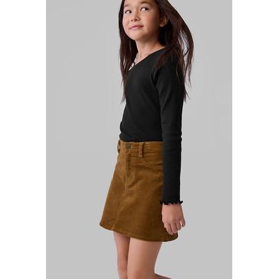 Gap Girls Brown Corduroy Mini Skirt (4-13yrs) - Brown