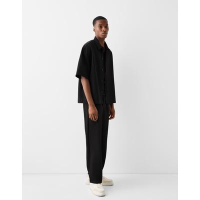 Bershka Tailored Jogging Trousers Men Xl Black