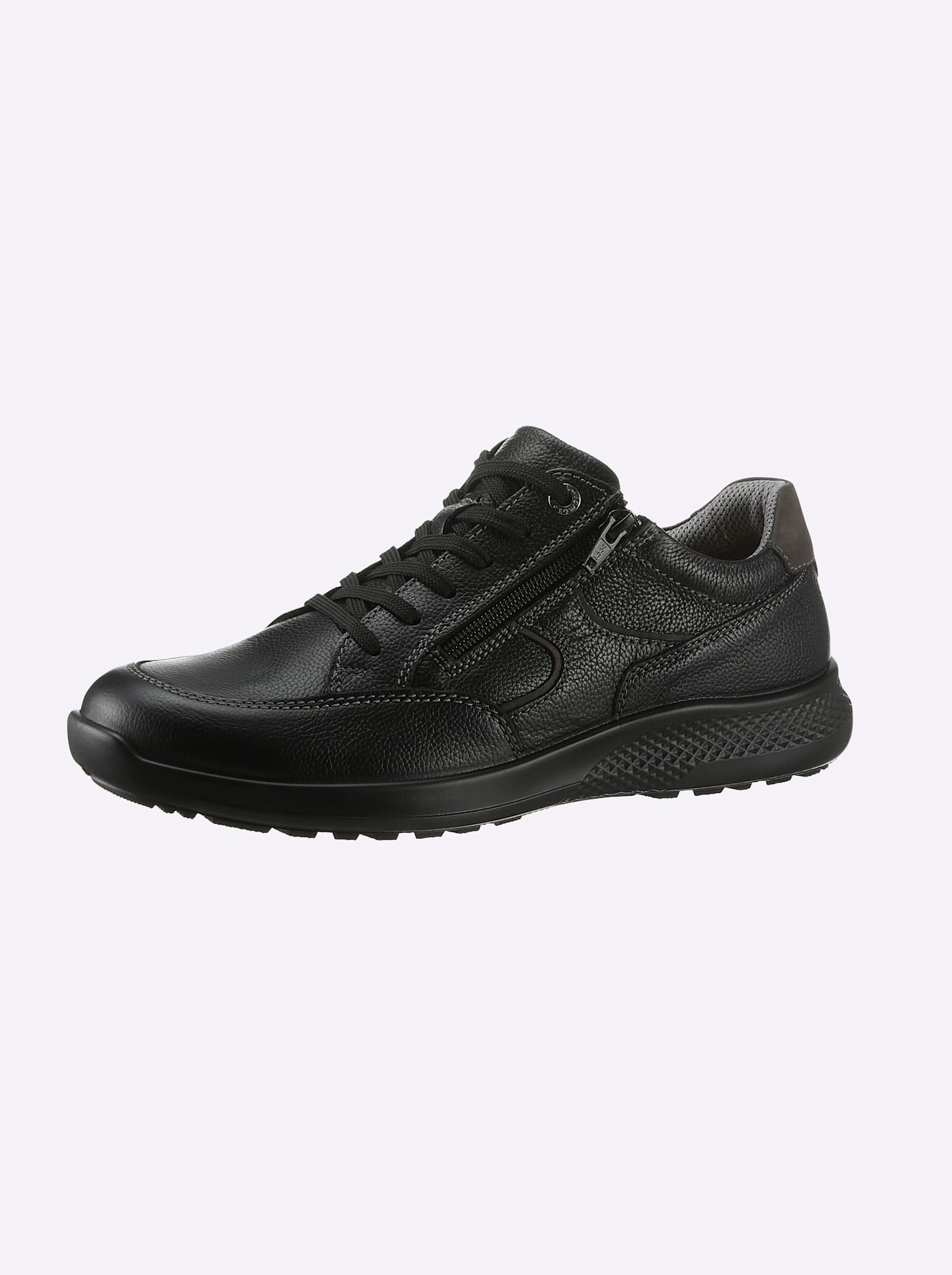 Schnürschuh JOMOS, Herren, Gr. 47, schwarz, Glattleder, Schuhe Image