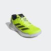 Tennisschuh ADIDAS PERFORMANCE "CRAZYQUICK PADEL-", Gr. 47, grün (lucid lemon, core schwarz, silber metallic), Textil, Synthetik, sportlich, Schuhe, besonders geeignet für Padel
