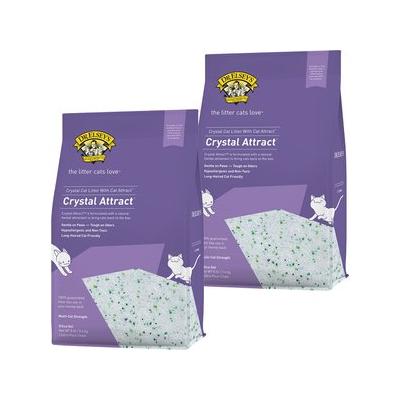 Dr. Elsey's Crystal Attract Long-Hair Crystal Cat Litter, 8-lb bag, bundle of 2