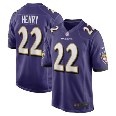 Baltimore Ravens Nike Game Heimtrikot - Lila - Derrick Henry - Herren Image