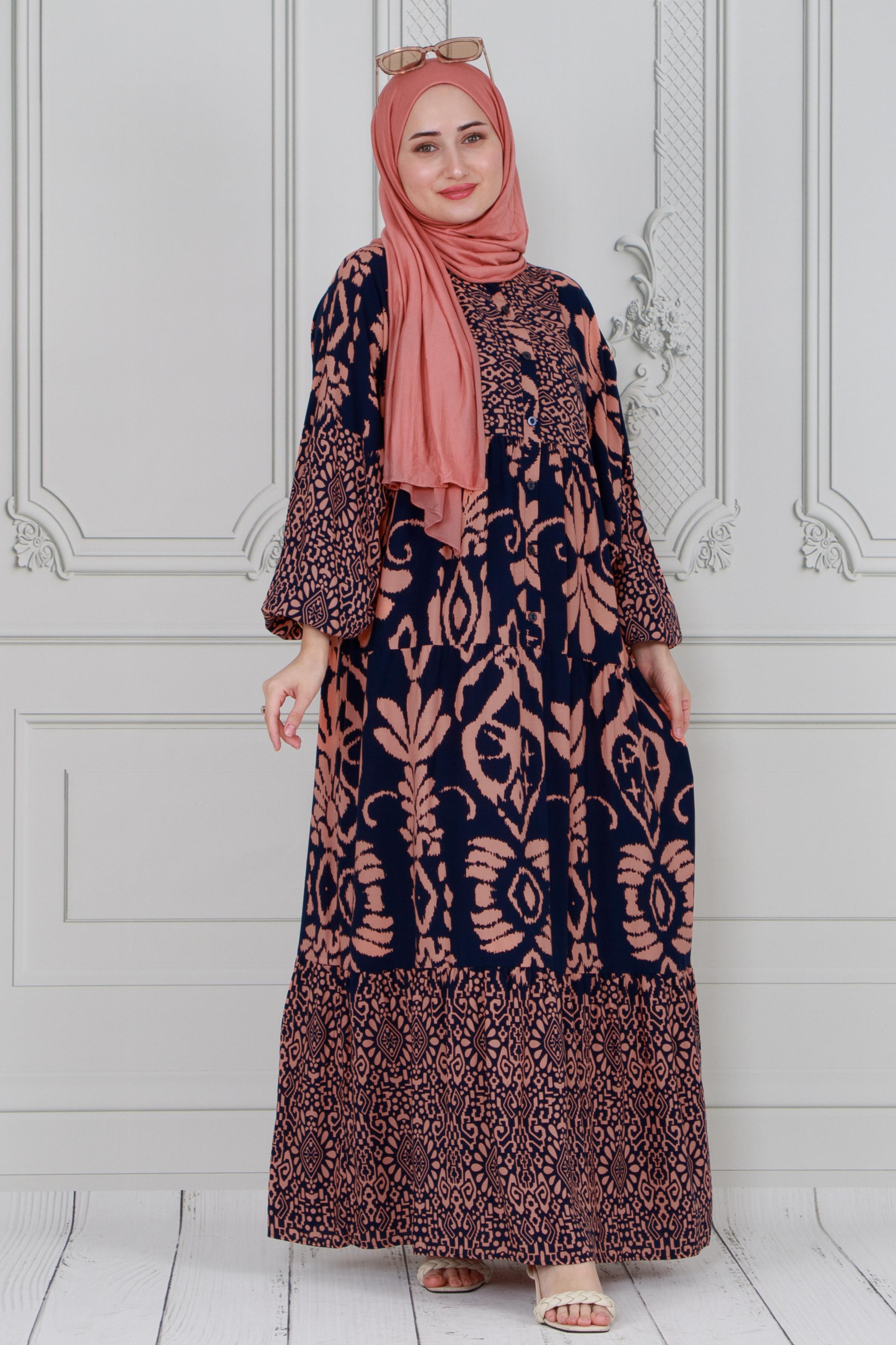 Authentisches Kleid Schwarz