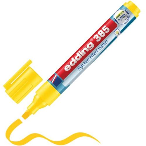 Edding Flipchart Effektmarker »385« gelb