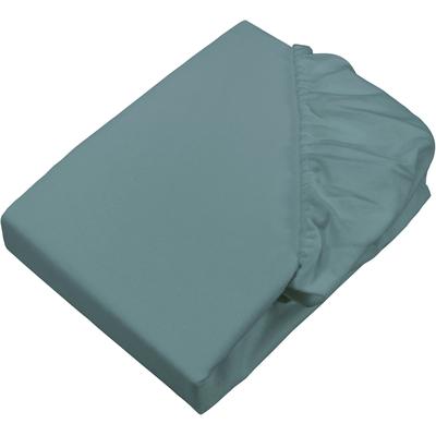 Spannbettlaken SETEX "Feinbiber in Gr. 70x140, 90x200, 140x200 oder 180x200 cm", grün (dunkeljade), B:200cm L:200cm, Feinbiber, Obermaterial: 100% Baumwolle, Laken, für Matratzen bis 23 cm Höhe, Winter, Bettlaken Image