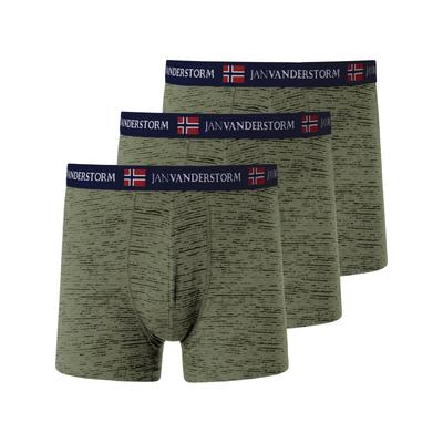 Retro Pants JAN VANDERSTORM "3er Pack Retropant NORIK", Herren, Gr. 7XL, grau (dunkelgrau), Obermaterial: 95% Baumwolle 