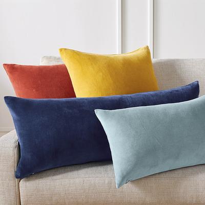 Set of 2 Leighton Velvet Decorative Pillow Covers - Pistachio, 13