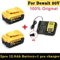Nuovo 100% originale 12000mAh 20V per batteria per elettroutensili Dewalt DCB206 20V 18.0Ah batteria