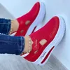Rote Turnschuhe Frauen Schuhe Frau Tennis Schuhe Leinwand Schuh Weibliche Casual Schuhe Damen Sport
