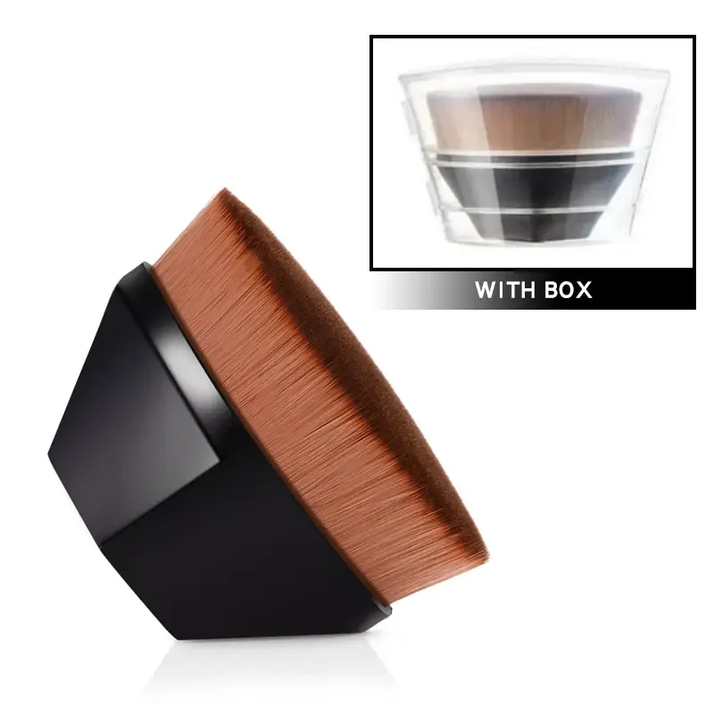 Make-up-Pinsel, flüssige Grundierung, BB-Creme, neu, erstaunlich, spurlos, weich, hochdichtes Faserhaar, leicht zu tragendes Beauty-Tool für Mädchen Image
