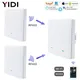 2 3 vie RF 433 telecomando Tuya WiFi Smart Control interruttore della luce da parete pulsante UK EU KR standard Smart Life Alexa Home 1 2 3 Gang