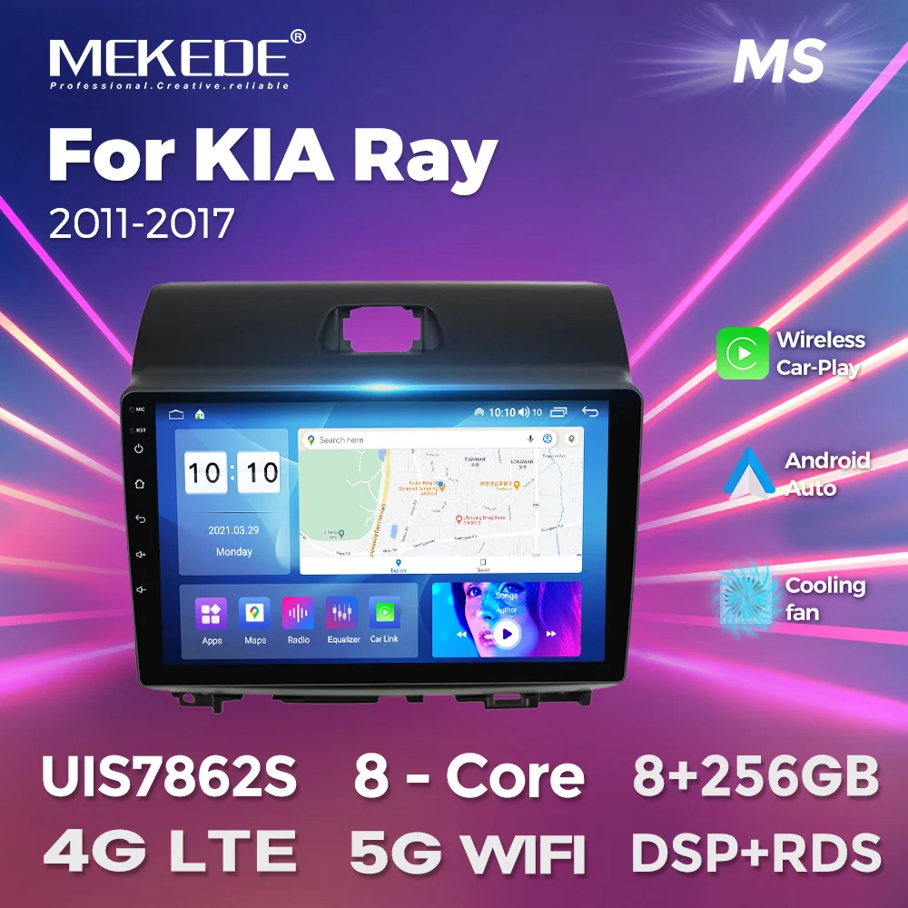 MEKEDE UIS7862S Auto Intelligente System Auto Radio Für KIA Ray 2011-2017 Multimedia Player Carplay FM Audio Stereo DVD Kopf Einheit