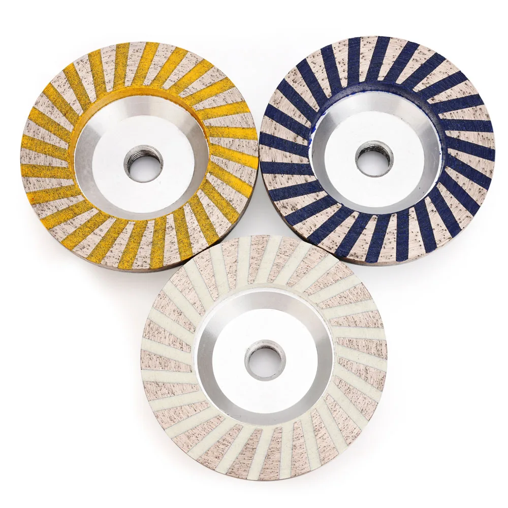 Casaverde Aluminium basis 100mm harz gefüllte Diamant schalen räder 4 "Granit bechers cheibe zum Schleifen von Granit marmor beton oberflächen Image