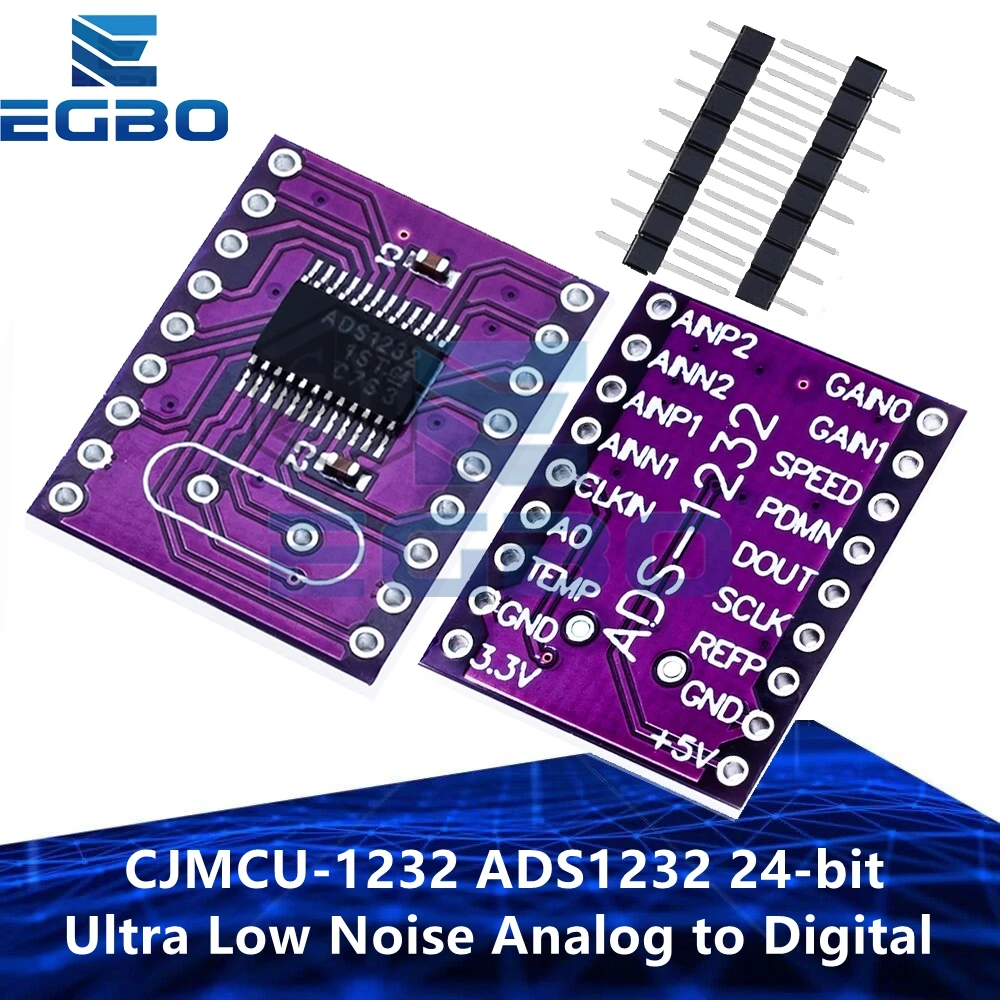 CJMCU-1232 ADS1232 24-bit Ultra Low Noise Analog-Digital-Wandler ADS1232IPWR für Arduino STM Image