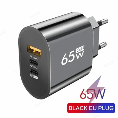 65w gan usb c ladegerät schnell ladegerät pd typ c wand ladegerät für iphone 15 14 13 xiaomi samsung Image