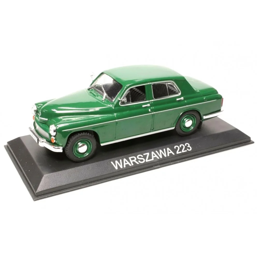DeAgostini, FSO Warszawa 223, Maßstab 1:43, Sammeln Diecast Miniatur, Legendären autos Sammlung, hergestellt durch IXO/IST, Neue in seine Blister Original Verpackung ohne Faszikel, Basis mit Modell