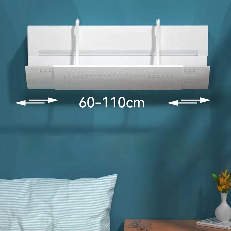 Einziehbare Klimaanlage Windabweiser Anti-Direkt blasen Windschutz scheibe Kaltluft ab weiser Reinigung Wind auslass Schall wand Image