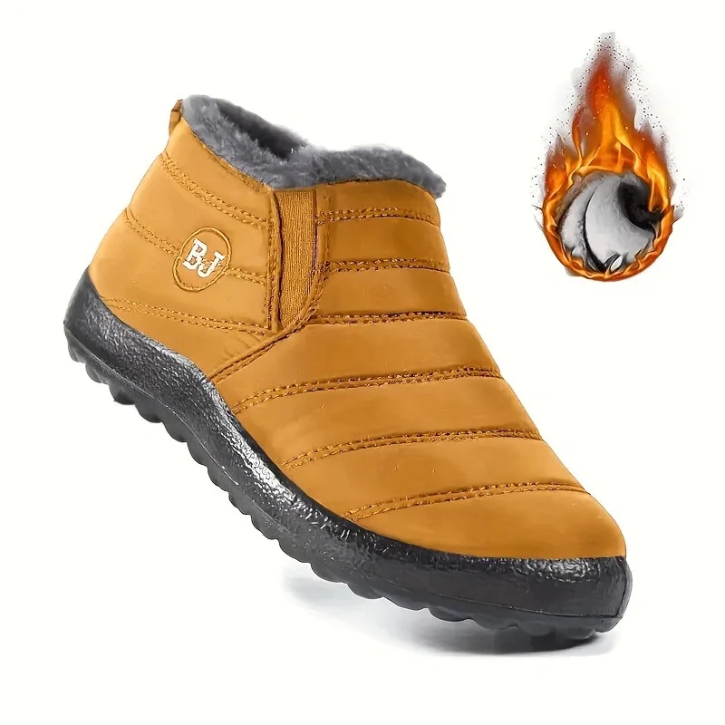 Herrenschuhe Winterstiefel Wasserdicht Wandern Knöchel Wasserdichte Schuhe Erschwinglich Kostenloser Versand