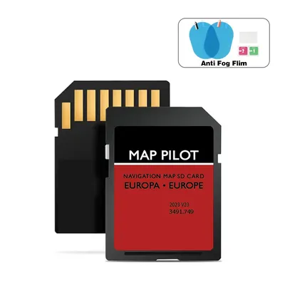 8 GB SD-Karte GPS-Upgrade Europa Karte Becker MAP PILOT System für Mercedes CLA CLS GLA GLK Auto Image