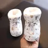 Winter Neugeborenen Baby Schuhe Jungen & Mädchen Warme Baumwolle Schnee Stiefel Mode Nette Weiche Sohle Bequeme Schuhe