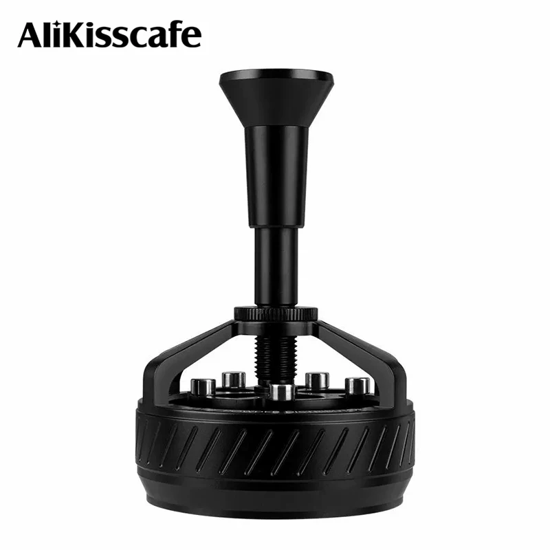58mm Rotary WDT Werkzeuge Espresso Rührer Nadel Verteilung Magnetische Für E61 Siebträger Barista Werkzeuge Kaffeemaschine Zubehör Image