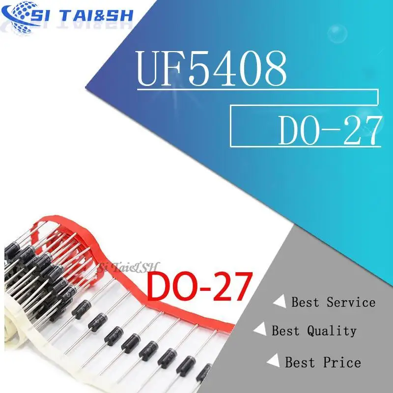 20 Stück Schottky Gleich richter diode sr240 sr260 sr360 sr540 sr560 sr2100 sr3100 sr3200 sr5100 sr5150 sr5200 do-41 do-27 Image